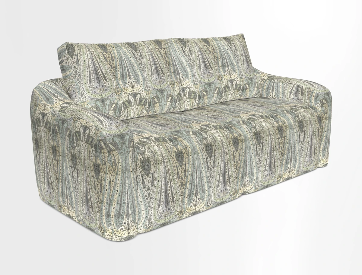 Muse 3 seater sofa in Harpers Bazaar Stripe Carnival
