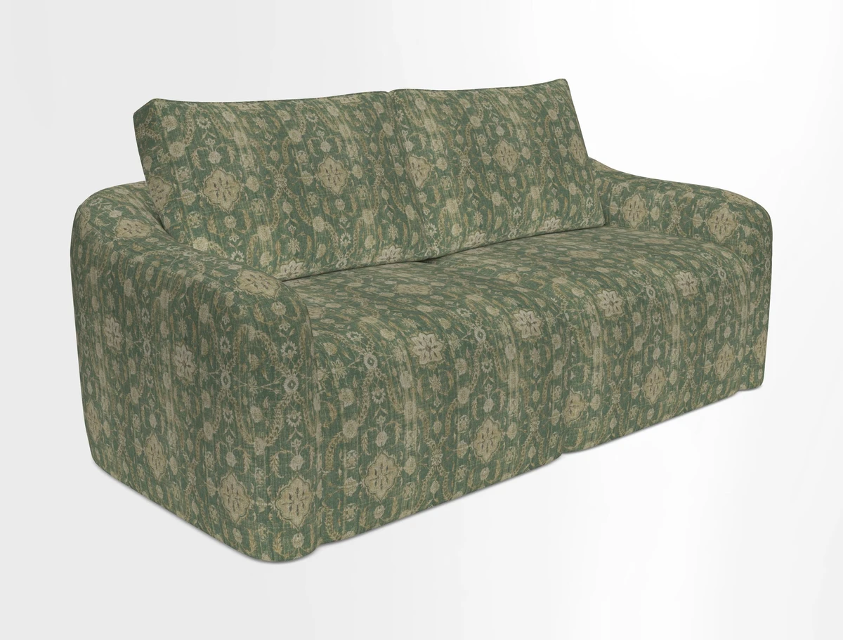 Muse 3 seater sofa in Harpers Bazaar Stripe Carnival