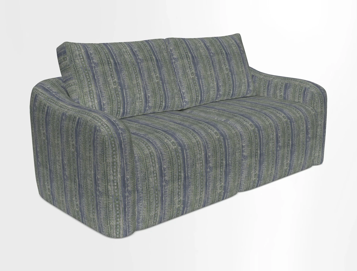 Muse 3 seater sofa in Harpers Bazaar Stripe Carnival