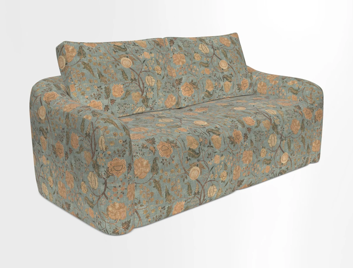 Muse 3 seater sofa in Harpers Bazaar Stripe Carnival