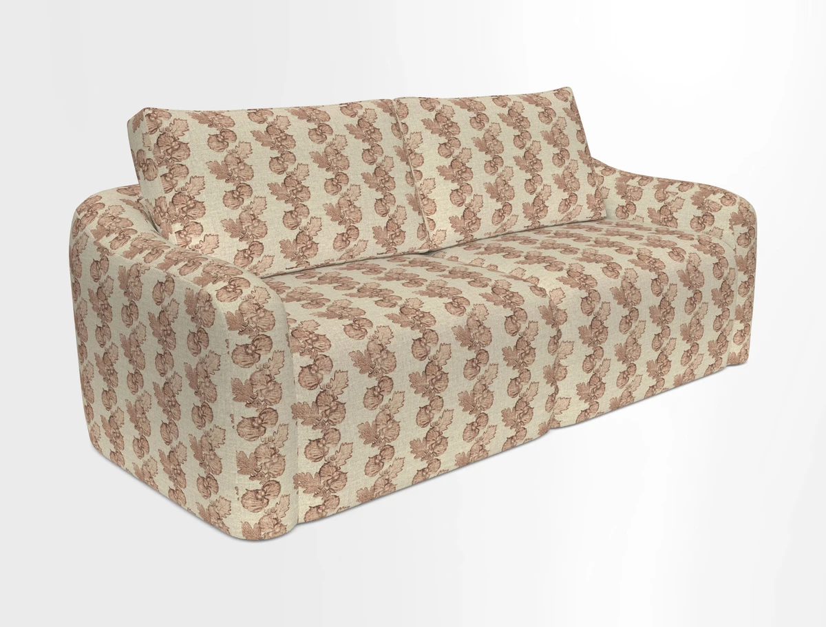 Muse 3 seater sofa in Harpers Bazaar Stripe Carnival