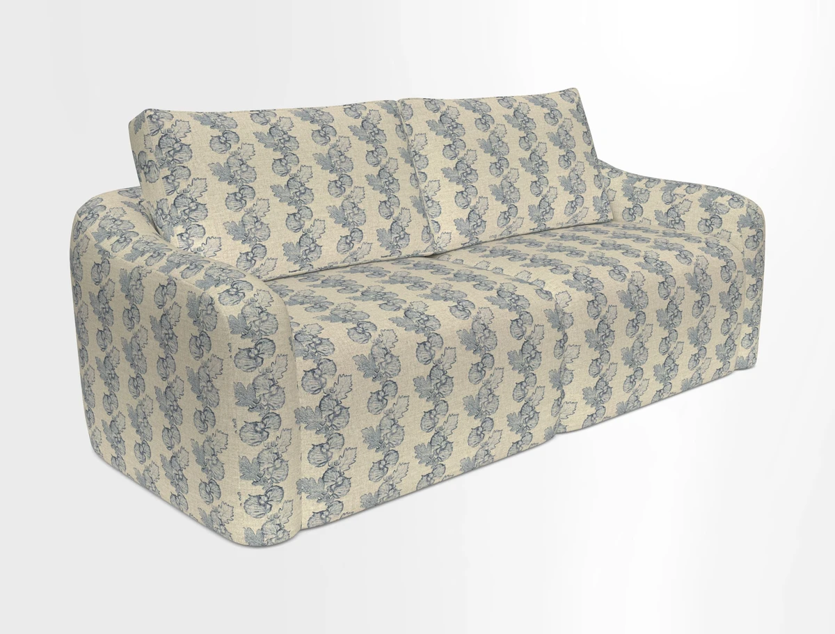 Muse 3 seater sofa in Harpers Bazaar Stripe Carnival
