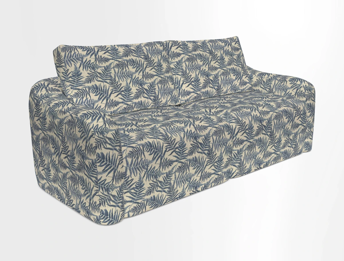 Muse 3 seater sofa in Harpers Bazaar Stripe Carnival