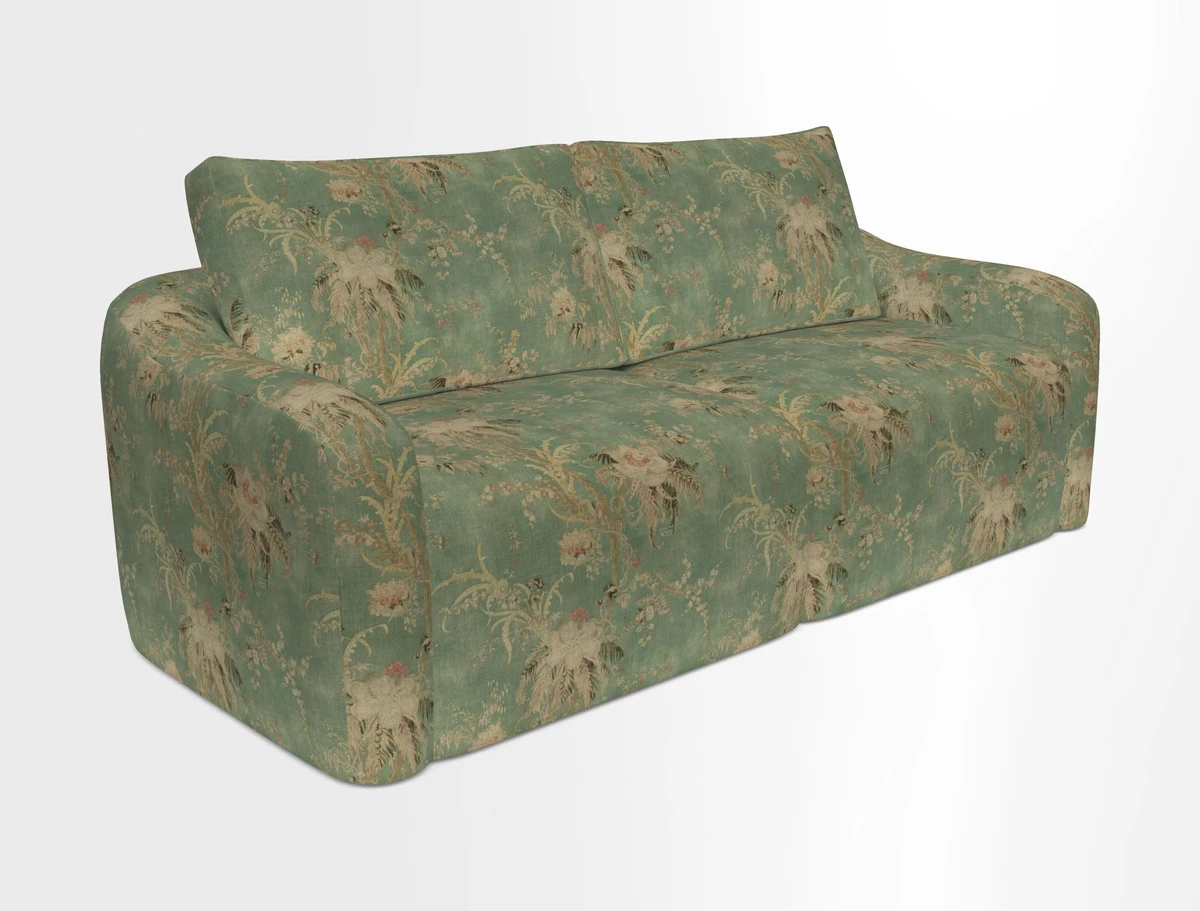Muse 3 seater sofa in Harpers Bazaar Stripe Carnival