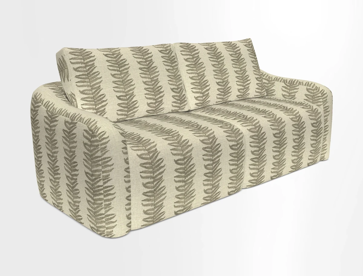 Muse 3 seater sofa in Harpers Bazaar Stripe Carnival