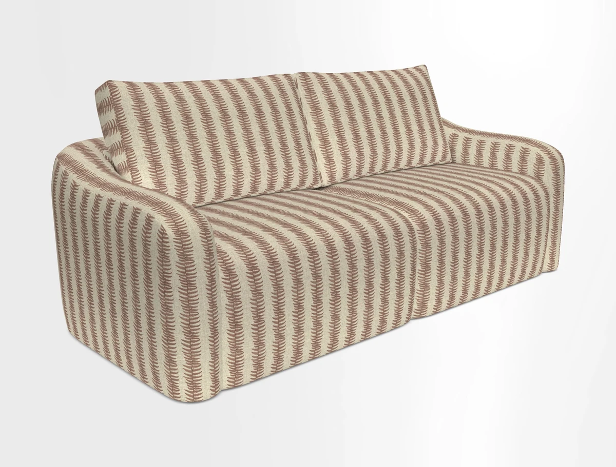 Muse 3 seater sofa in Harpers Bazaar Stripe Carnival