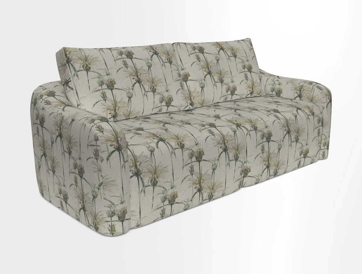 Muse 3 seater sofa in Harpers Bazaar Stripe Carnival