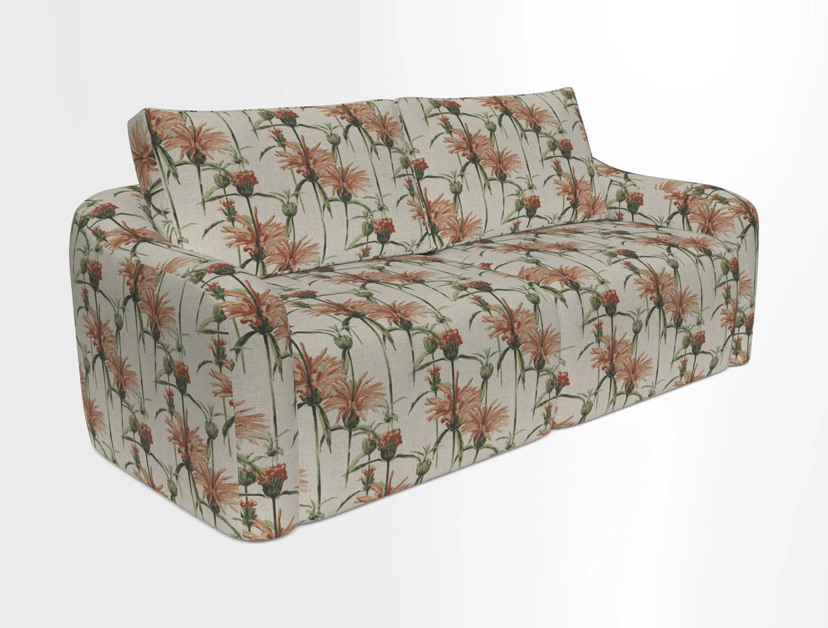 Muse 3 seater sofa in Harpers Bazaar Stripe Carnival