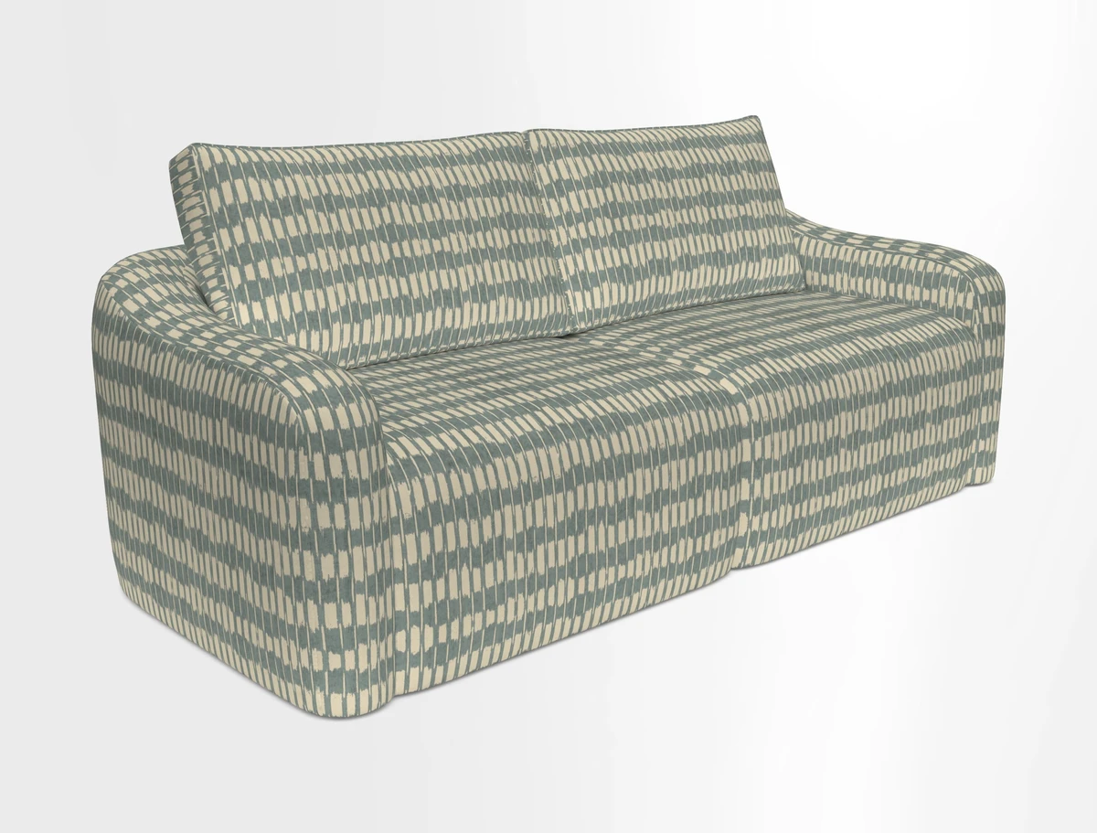 Muse 3 seater sofa in Harpers Bazaar Stripe Carnival