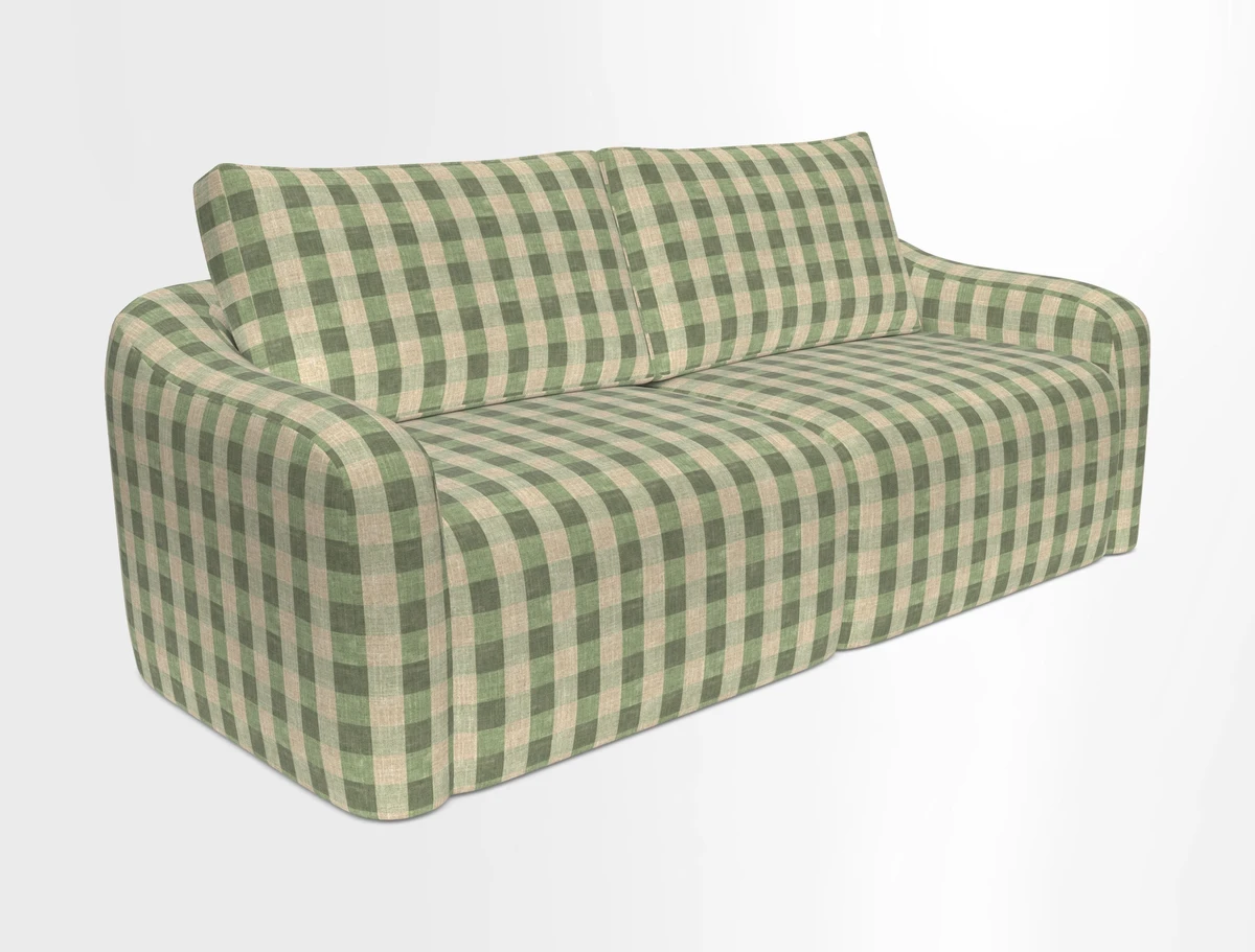 Muse 3 seater sofa in Harpers Bazaar Stripe Carnival