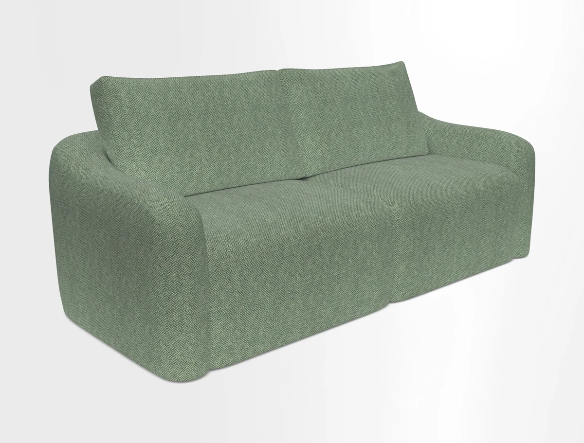Muse 3 seater sofa in Harpers Bazaar Stripe Carnival