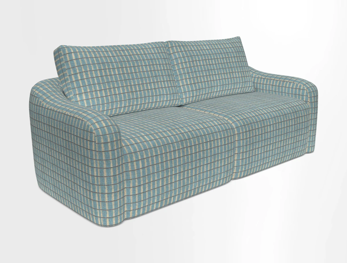 Muse 3 seater sofa in Harpers Bazaar Stripe Carnival