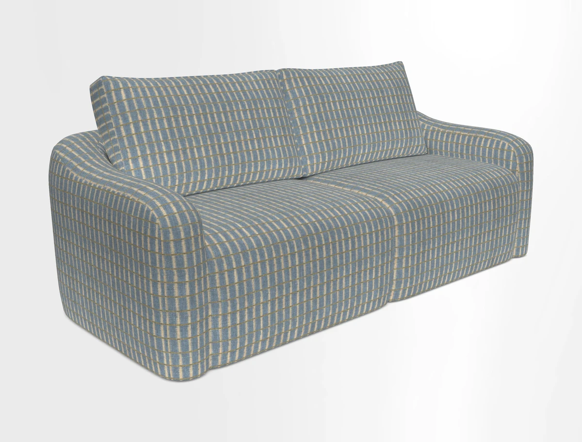 Muse 3 seater sofa in Harpers Bazaar Stripe Carnival