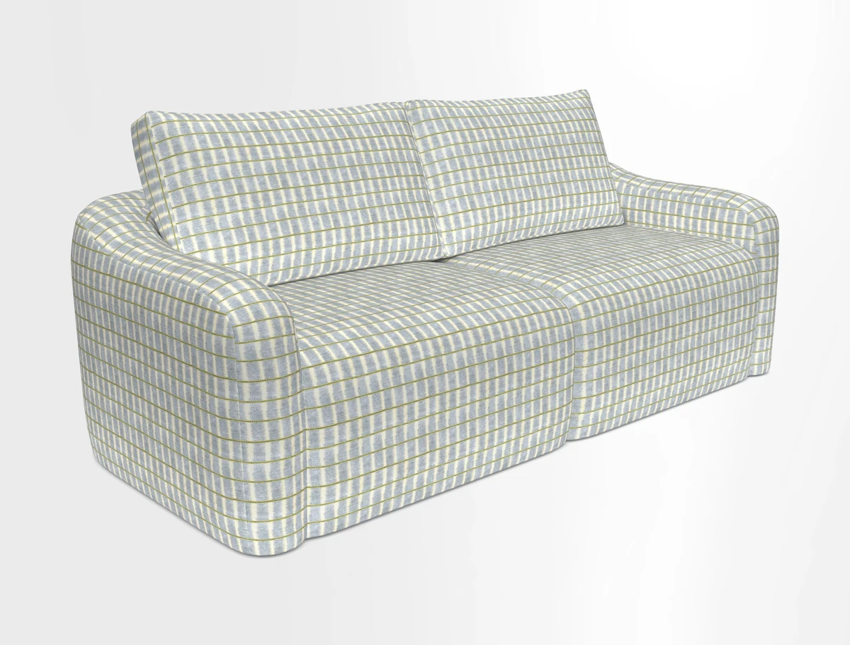 Muse 3 seater sofa in Harpers Bazaar Stripe Carnival