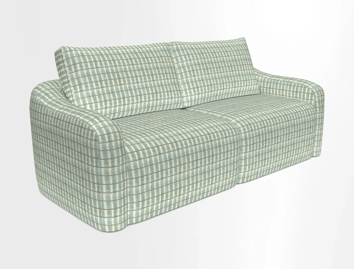 Muse 3 seater sofa in Harpers Bazaar Stripe Carnival