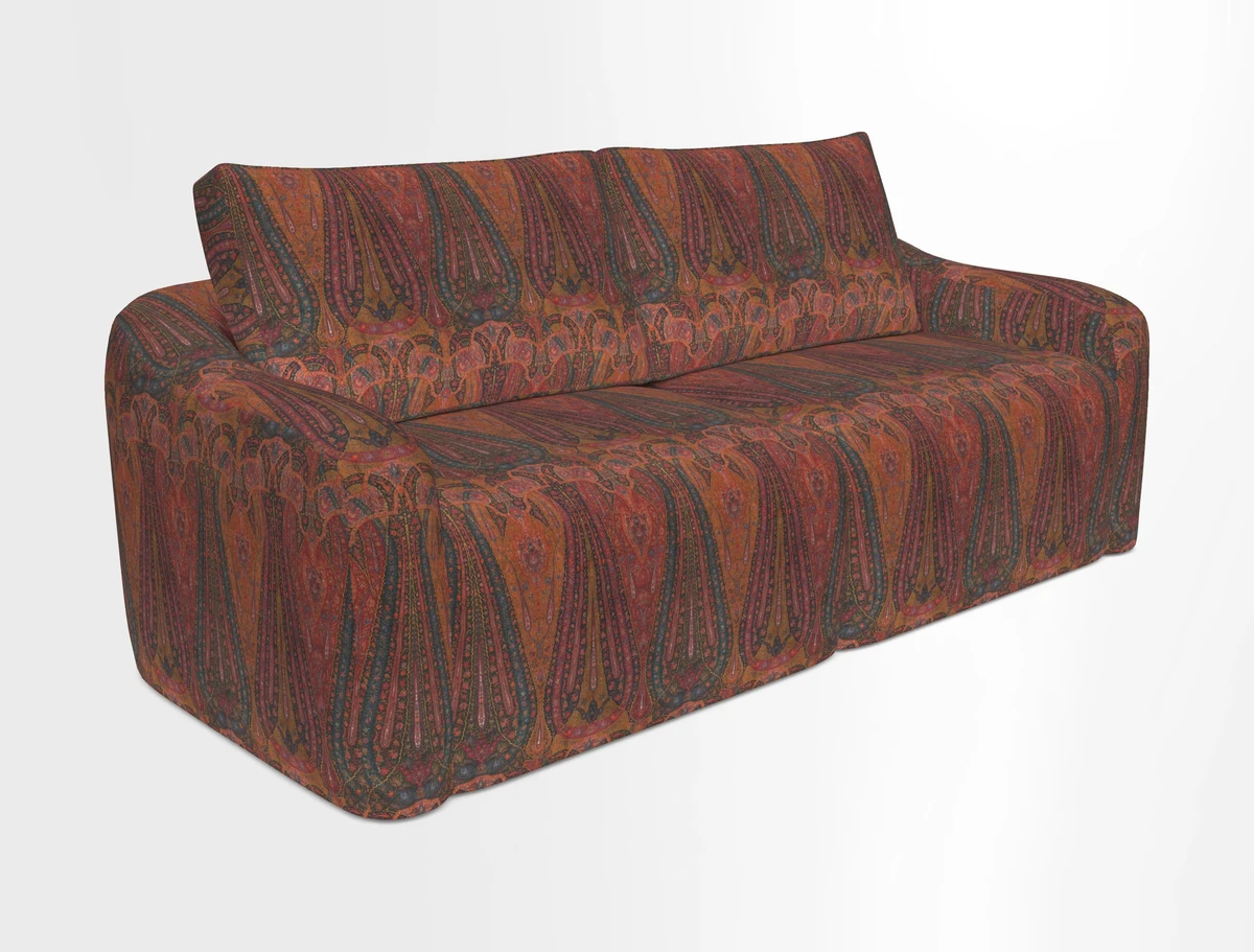 Muse 3 seater sofa in Harpers Bazaar Stripe Carnival