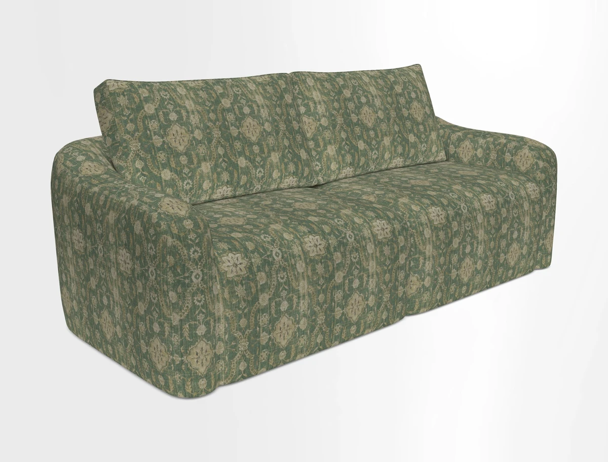 Muse 3 seater sofa in Harpers Bazaar Stripe Carnival