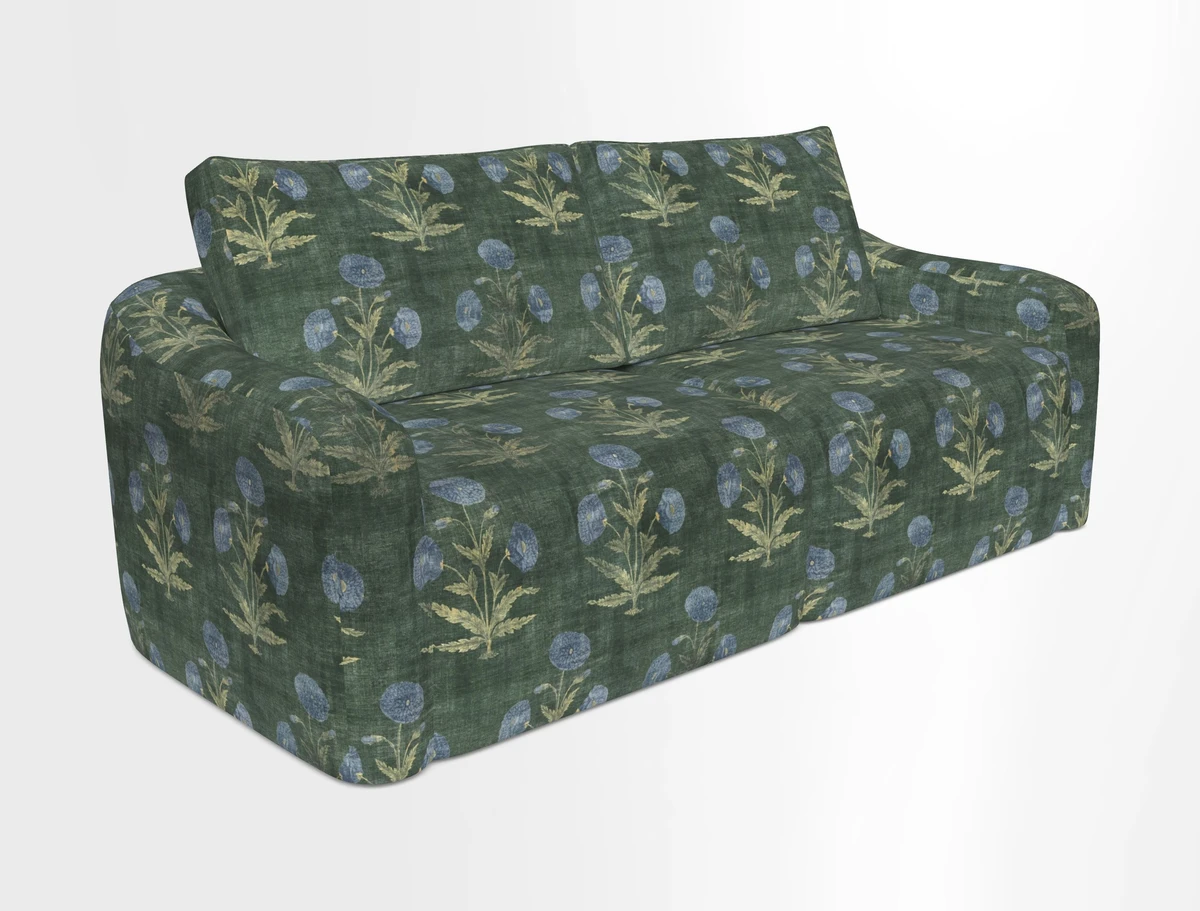 Muse 3 seater sofa in Harpers Bazaar Stripe Carnival