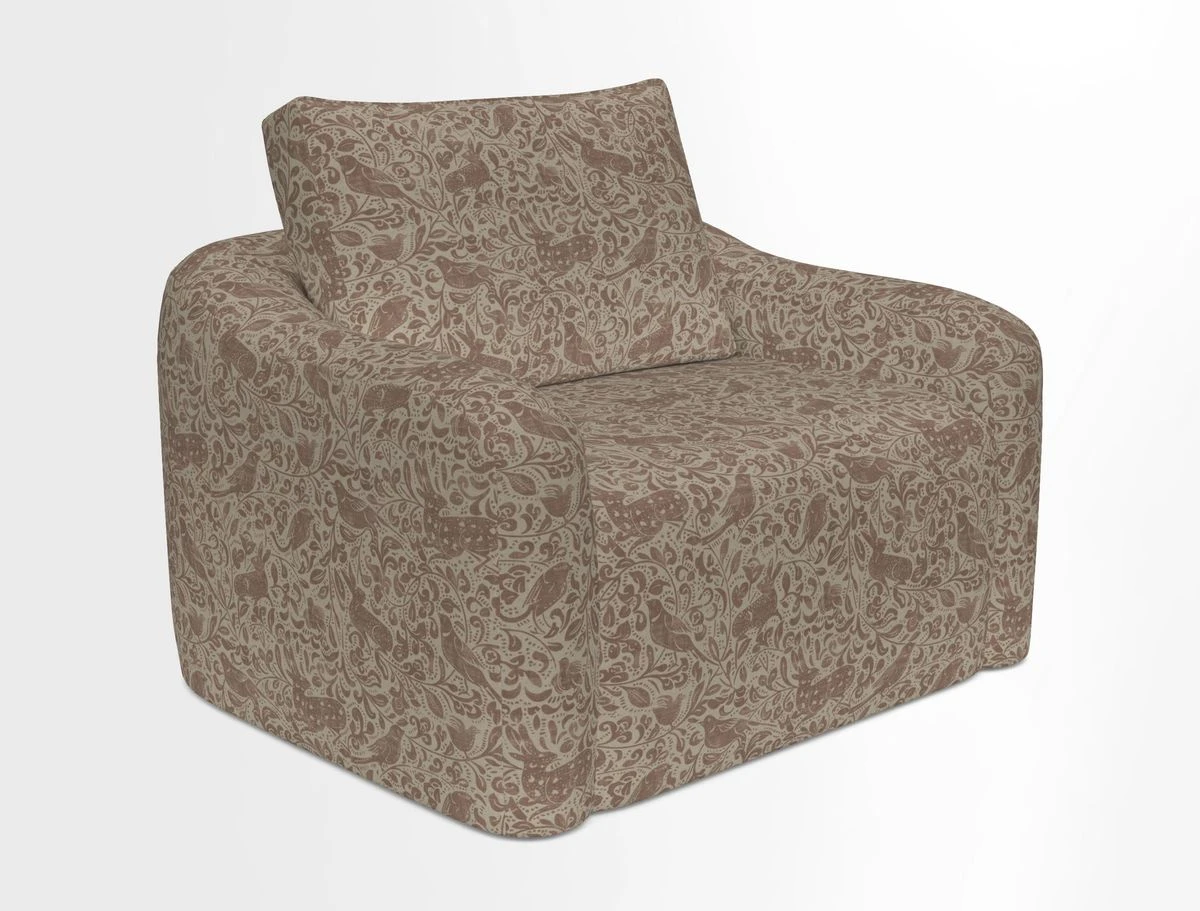 Muse snuggler in Two Tone Plain Biscuit