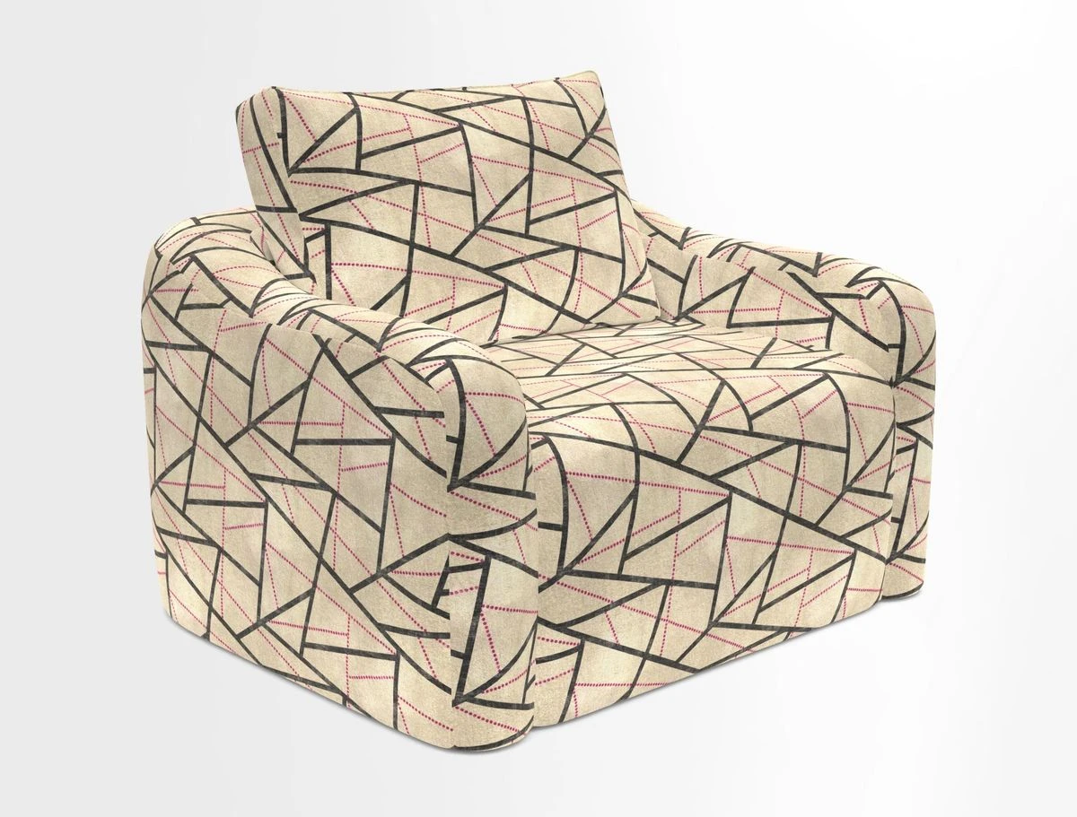 Muse snuggler in Two Tone Plain Biscuit