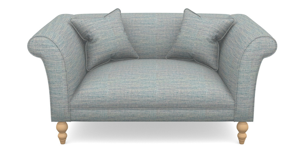 Product photograph of Orford Bespoke 2 Seater Sofas In Basket Weave - Blue from Sofas and Stuff Limited