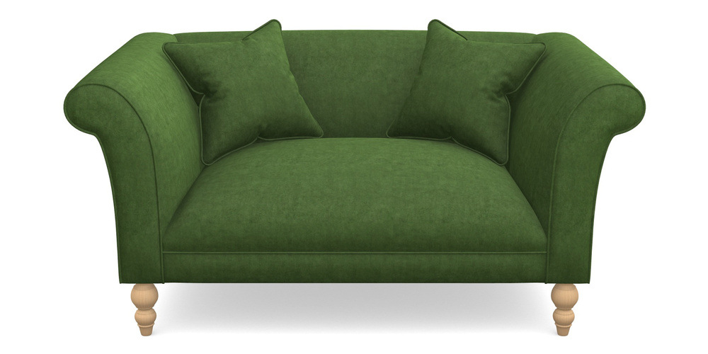 Product photograph of Orford Bespoke 2 Seater Sofas In Clever Tough And Eco Velvet - Shamrock from Sofas and Stuff Limited