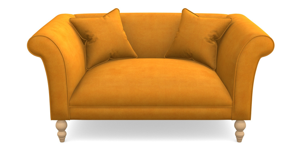 Product photograph of Orford Bespoke 2 Seater Sofas In Clever Tough And Eco Velvet - Spice from Sofas and Stuff Limited