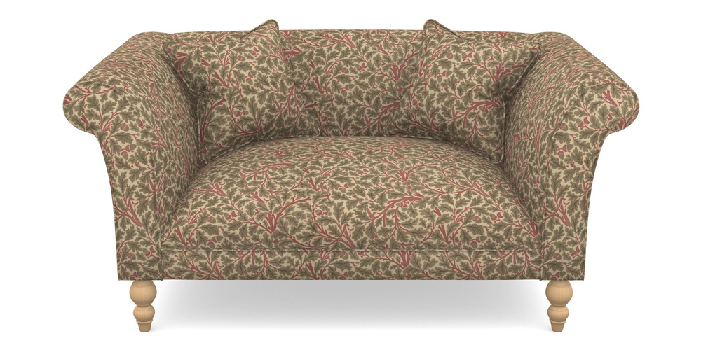 Product photograph of Orford Bespoke 2 Seater Sofas In V A Drawn From Nature Collection - Oak Tree - Red from Sofas and Stuff Limited