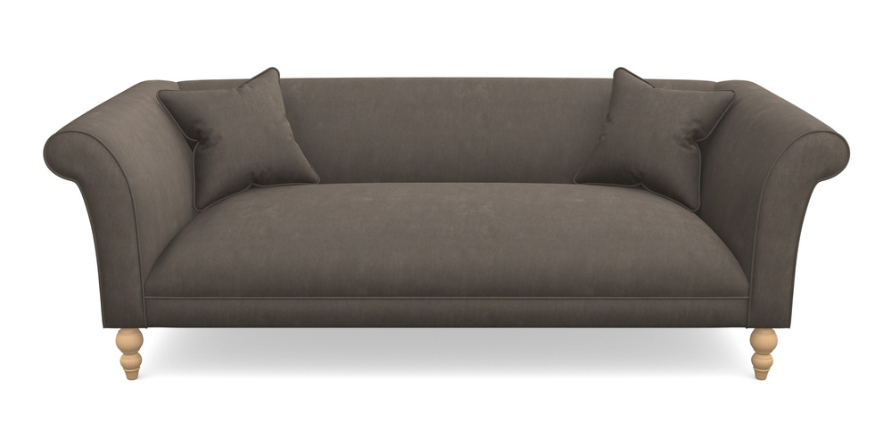 Product photograph of Orford Bespoke 3 Seater Sofas In Clever Tough And Eco Velvet - Chrome from Sofas and Stuff Limited