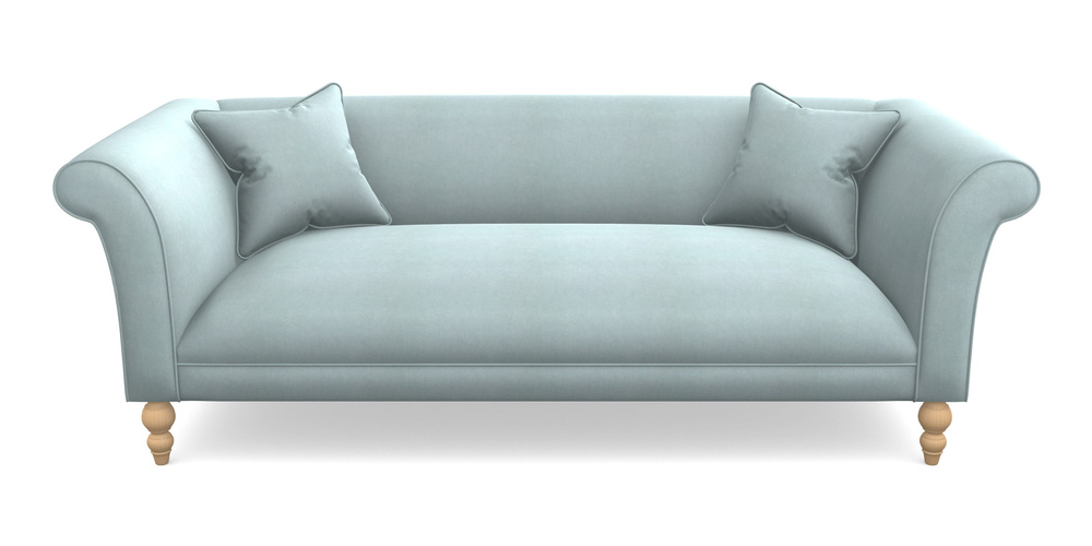 Product photograph of Orford Bespoke 3 Seater Sofas In Clever Tough And Eco Velvet - Mineral from Sofas and Stuff Limited