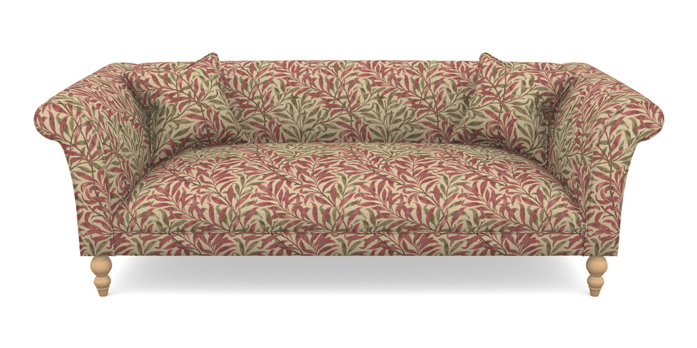 Product photograph of Orford Bespoke 3 Seater Sofas In V A Drawn From Nature - Willow Bough Large - Red from Sofas and Stuff Limited