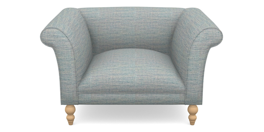 Product photograph of Orford Bespoke Chairs In Basket Weave - Blue from Sofas and Stuff Limited