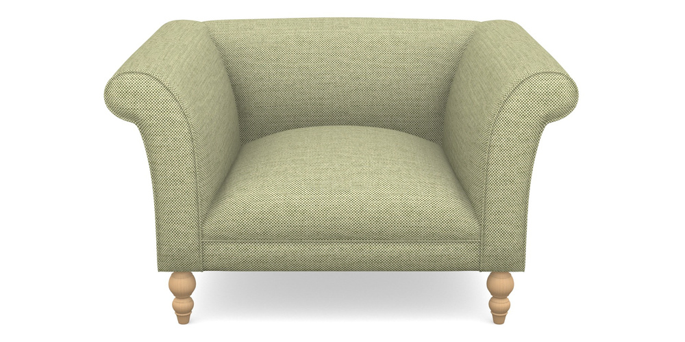 Product photograph of Orford Bespoke Chairs In Basket Weave - Sage from Sofas and Stuff Limited