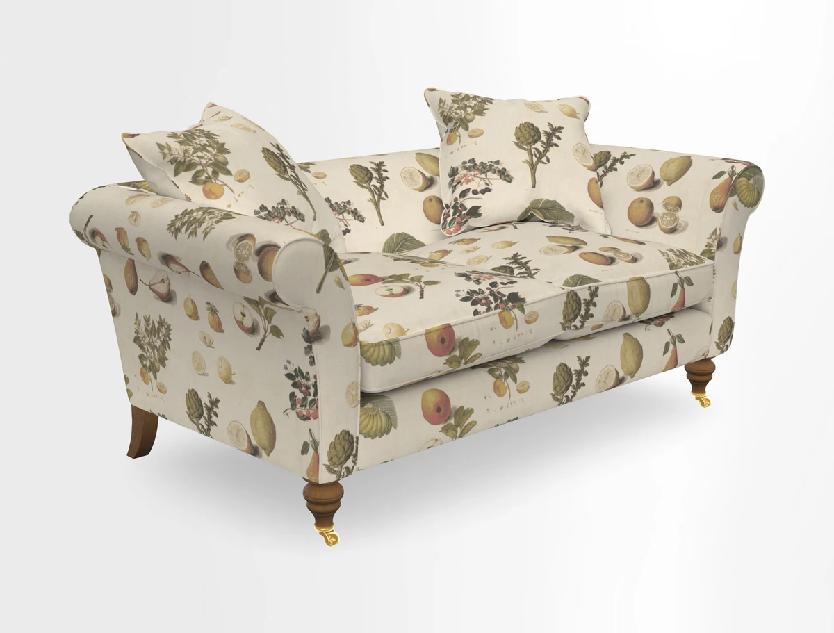 Otley 3 Seater Sofa in RHS Botanicals Palm Leaf Corn