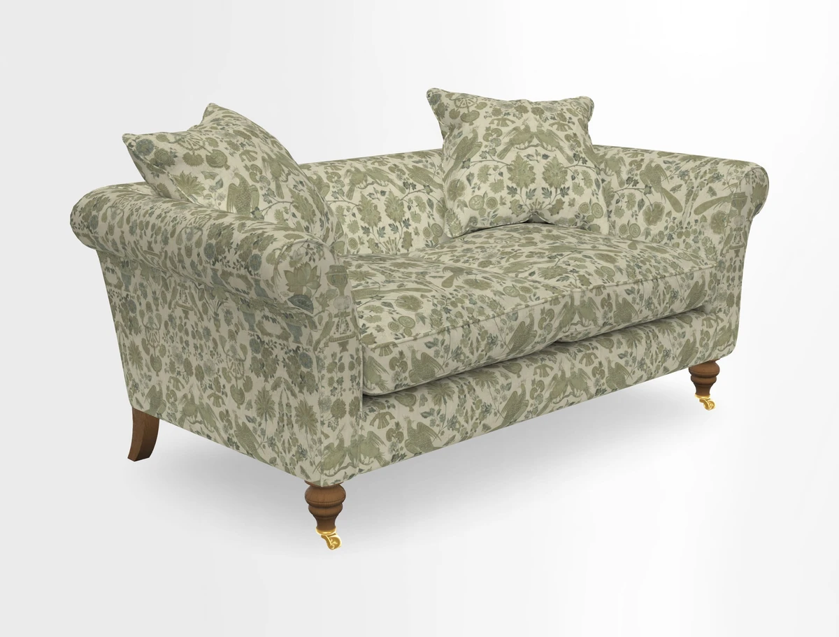 Otley 3 Seater Sofa in RHS Botanicals Palm Leaf Corn