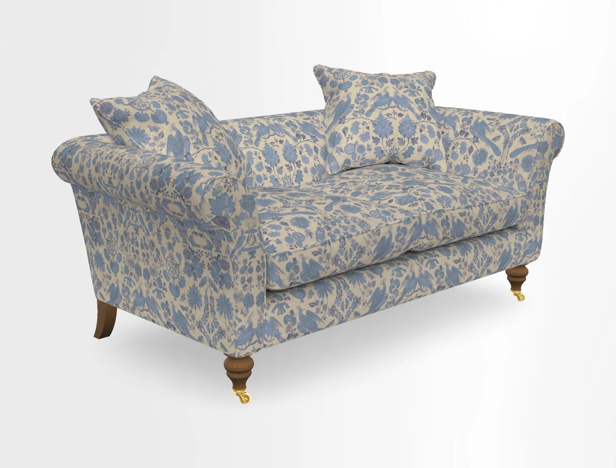 Otley 3 Seater Sofa in RHS Botanicals Palm Leaf Corn