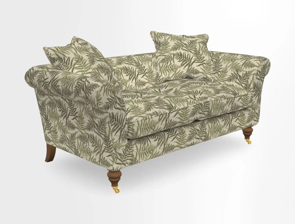 Otley 3 Seater Sofa in RHS Botanicals Palm Leaf Corn
