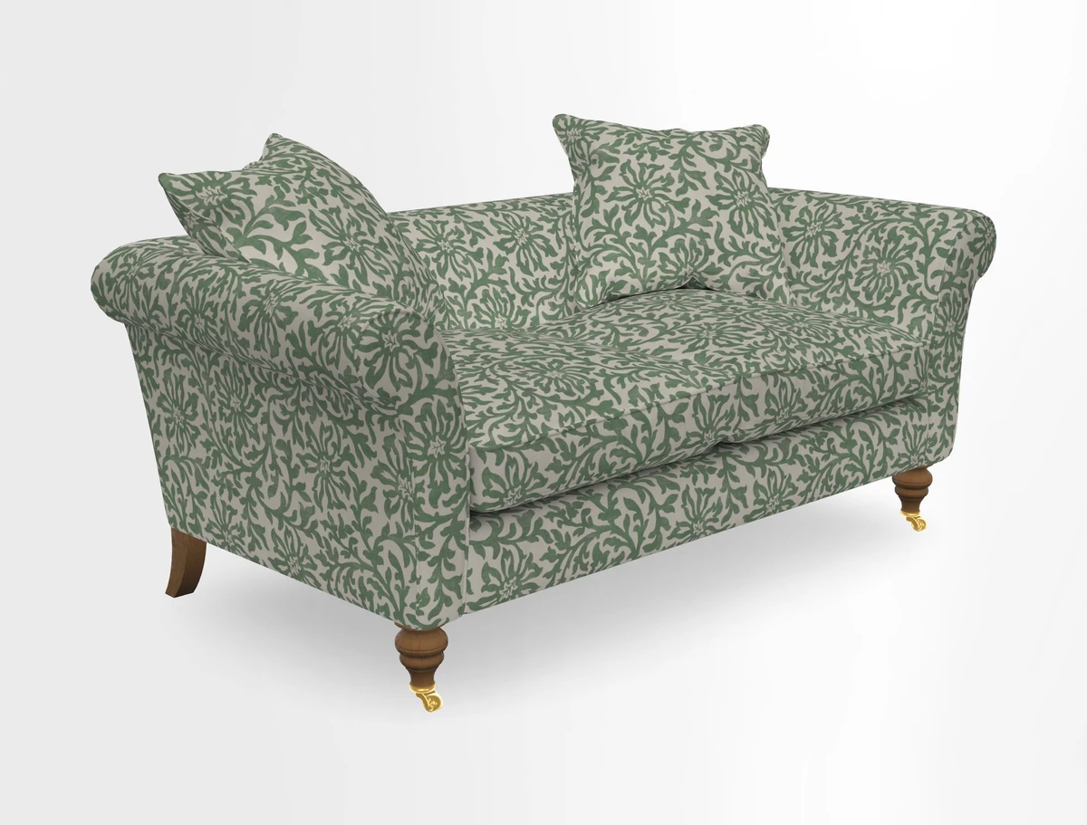 Otley 3 Seater Sofa in RHS Botanicals Palm Leaf Corn