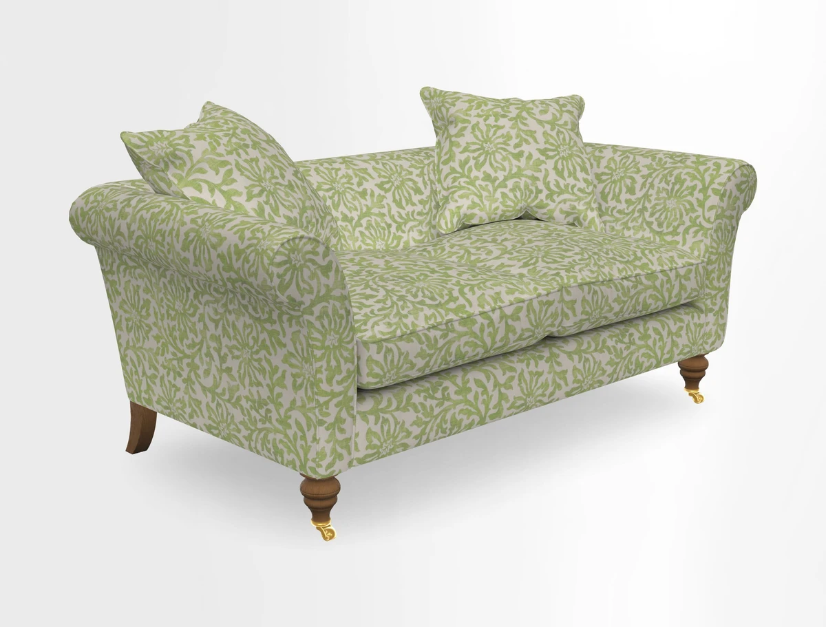 Otley 3 Seater Sofa in RHS Botanicals Palm Leaf Corn