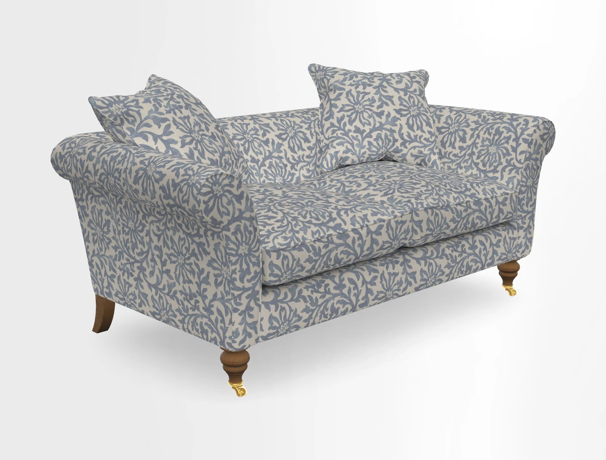 Otley 3 Seater Sofa in RHS Botanicals Palm Leaf Corn