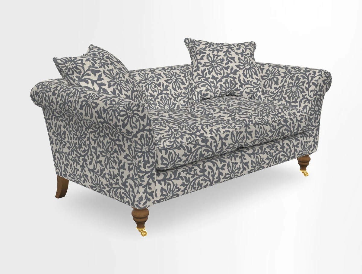 Otley 3 Seater Sofa in RHS Botanicals Palm Leaf Corn