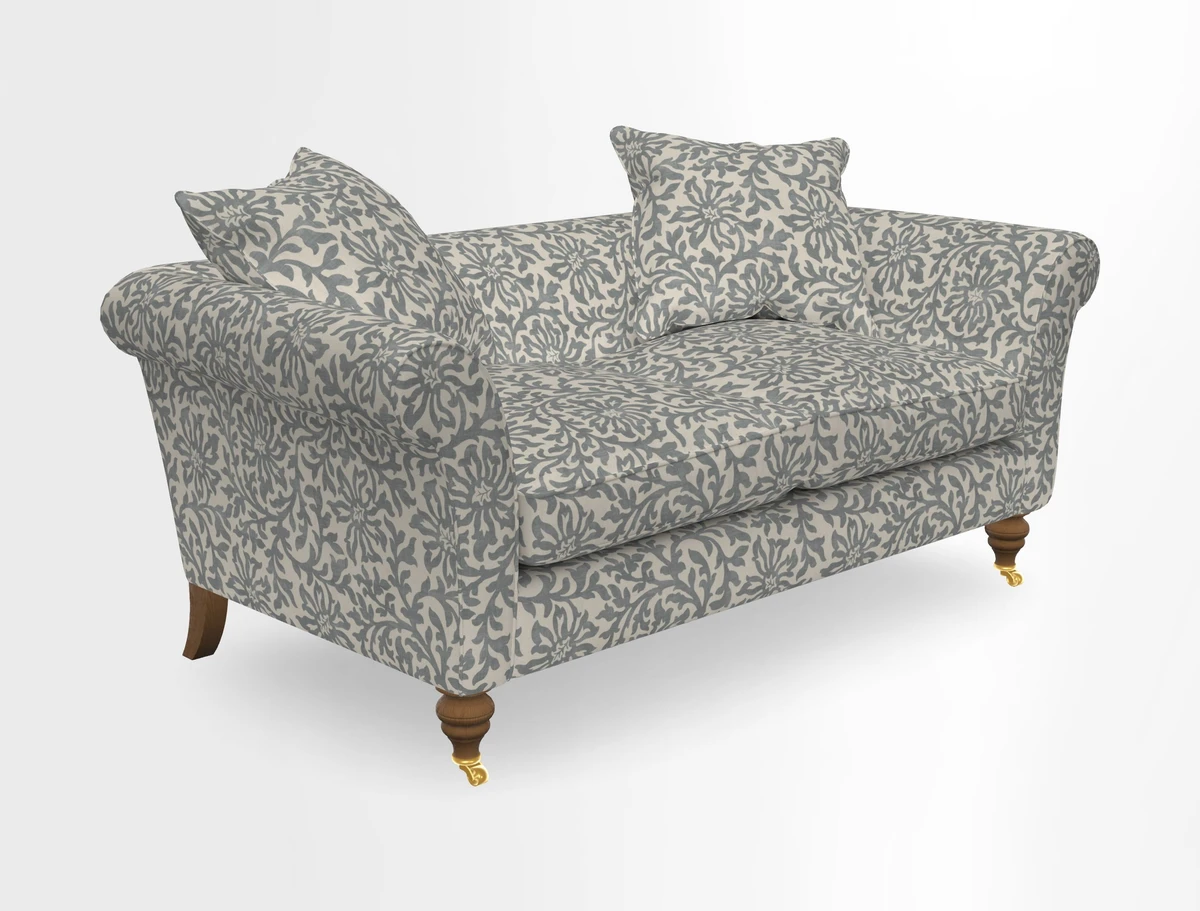 Otley 3 Seater Sofa in RHS Botanicals Palm Leaf Corn