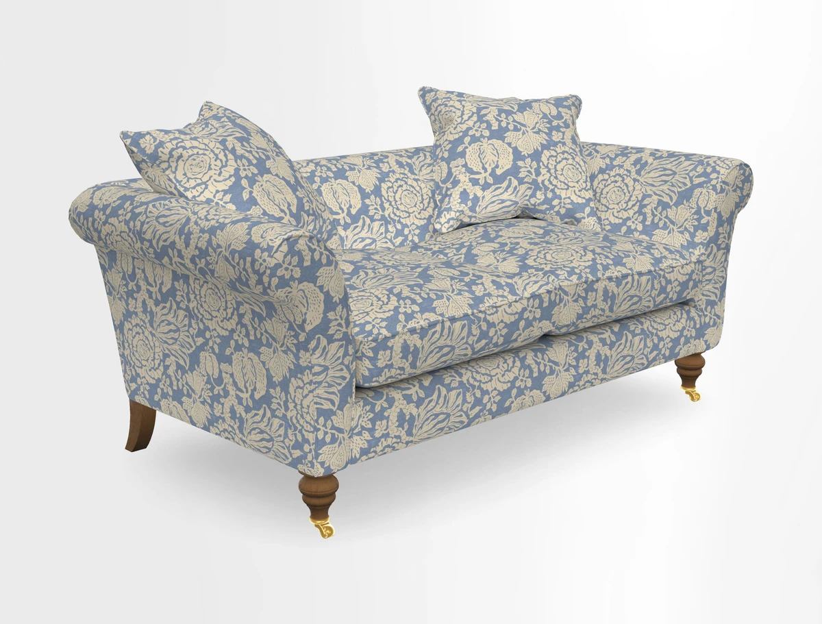Otley 3 Seater Sofa in RHS Botanicals Palm Leaf Corn