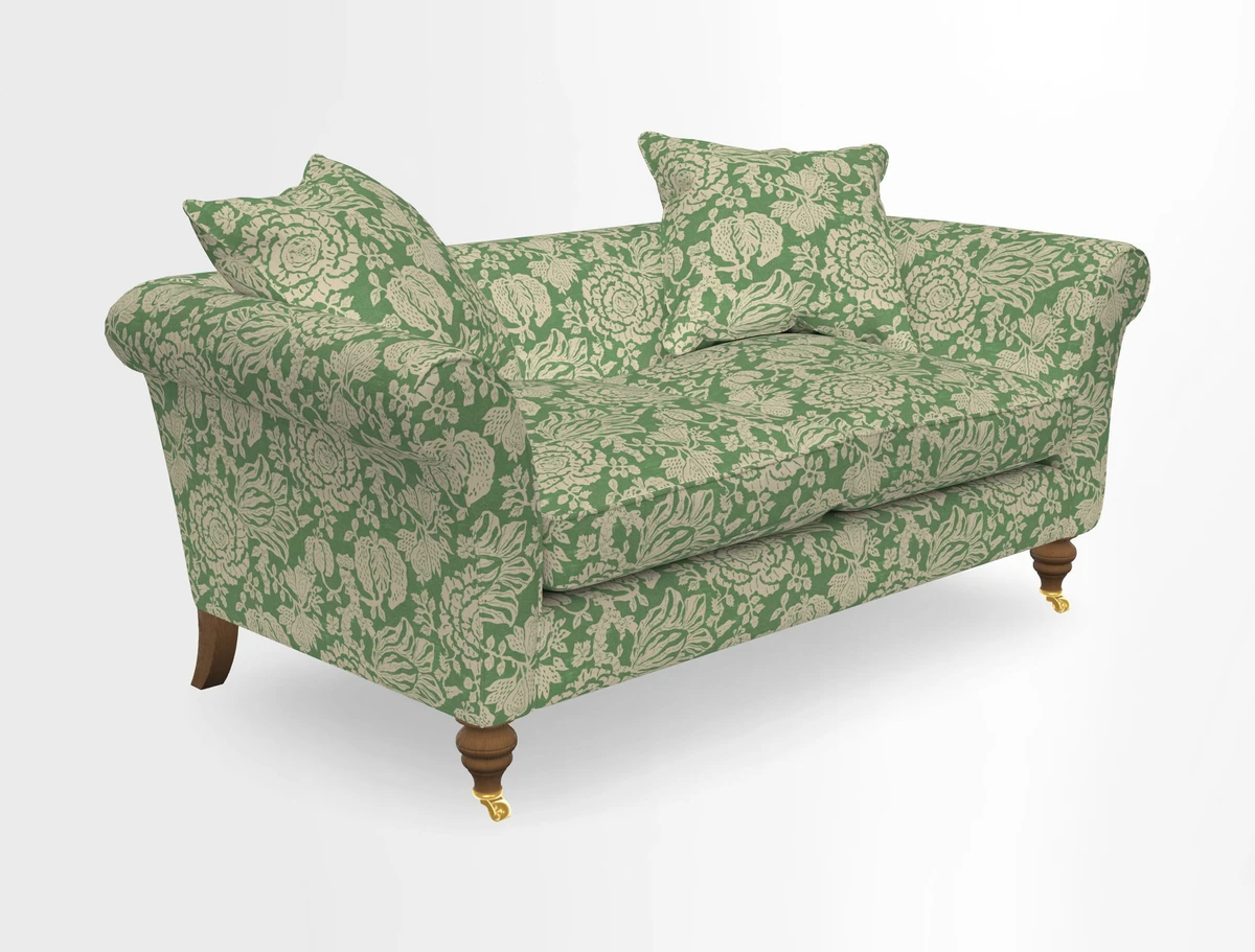 Otley 3 Seater Sofa in RHS Botanicals Palm Leaf Corn