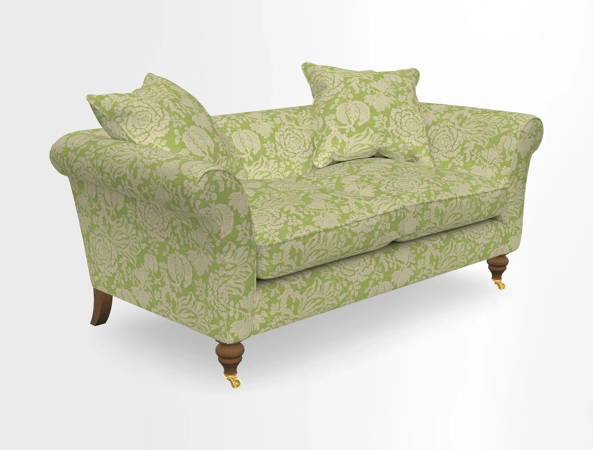 Otley 3 Seater Sofa in RHS Botanicals Palm Leaf Corn