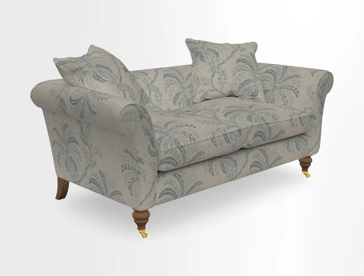 Otley 3 Seater Sofa in RHS Botanicals Palm Leaf Corn