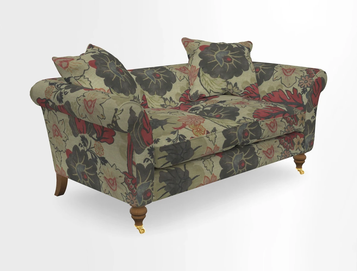 Otley 3 Seater Sofa in RHS Botanicals Palm Leaf Corn