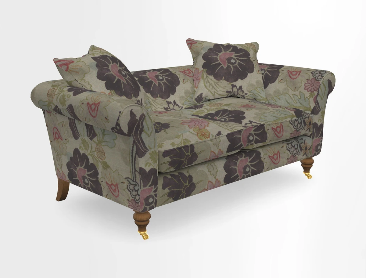 Otley 3 Seater Sofa in RHS Botanicals Palm Leaf Corn