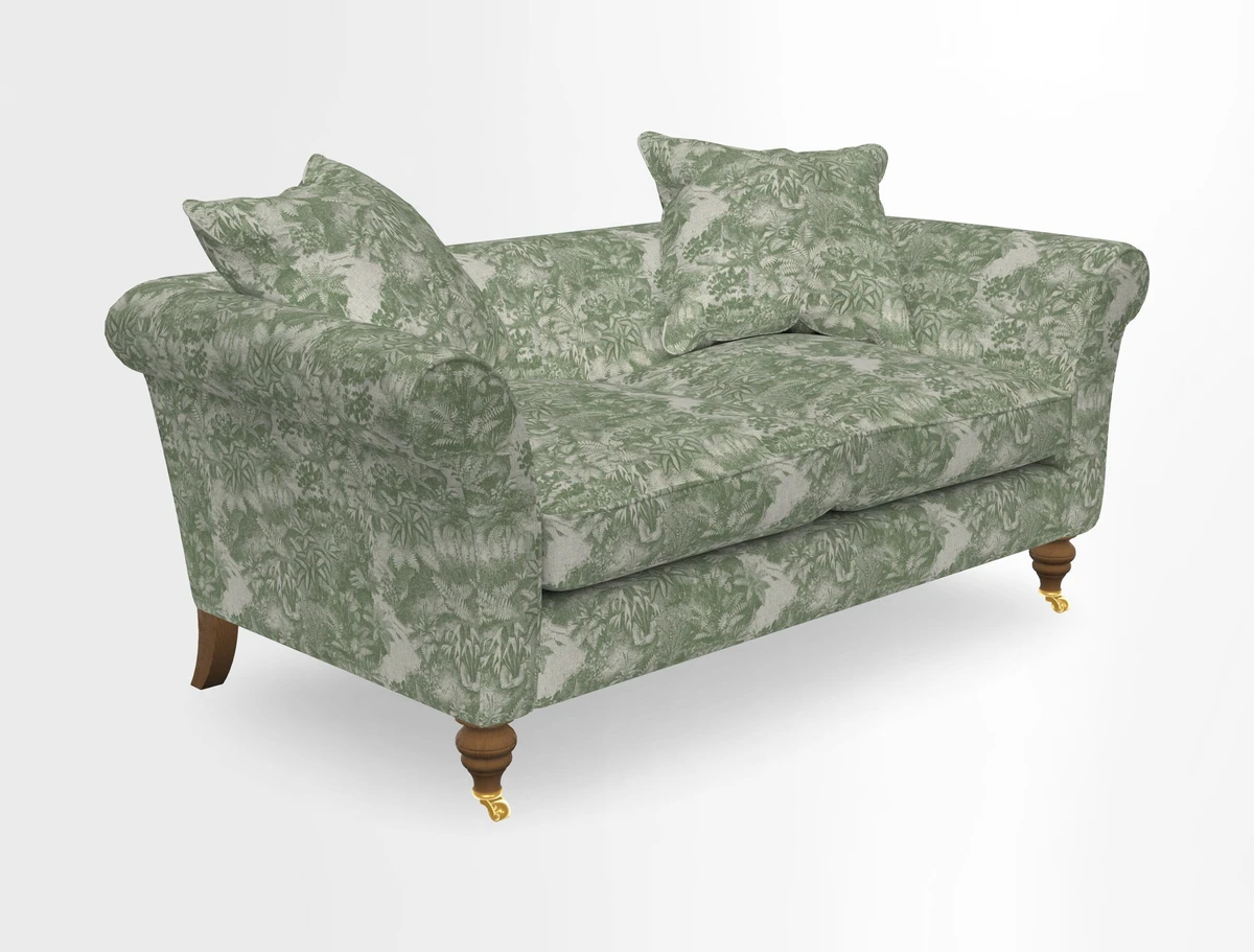 Otley 3 Seater Sofa in RHS Botanicals Palm Leaf Corn