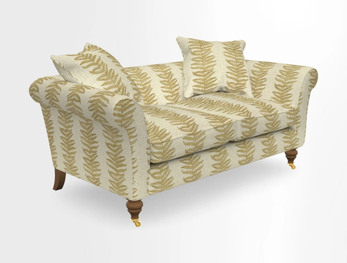 Otley 3 Seater Sofa in RHS Botanicals Palm Leaf Corn